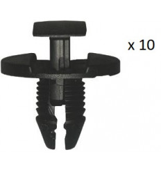 Citroen 10 Clips De Fixation Citroen Peugeot Renault 10 Clips Rivets