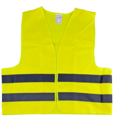 Outillage - Gilet jaune avec ruban grande visibilité homologue 51817