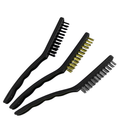 Outillage - Jeu de 3 brosses métalliques 52515