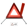 Outillage - Triangle de signalisation homologué double 52808