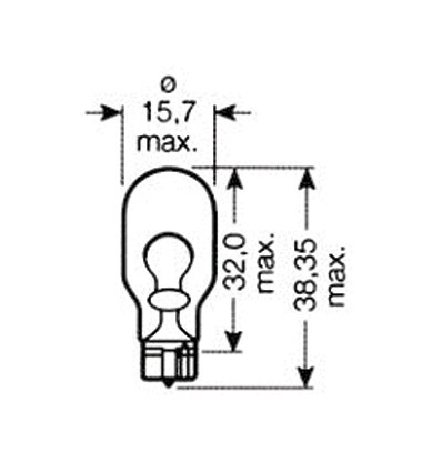 Outillage - Lampe obn 18w 12v t15 52866