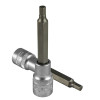 Embout de tournevis - Douille 1/2" 6 pans pointe h12 100mml 13555