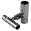 Douille - Douille 1/4" 12 pans XZN douille de 10mm (50mml), chrome 13590