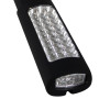 Outillage - Baladeuse atelier 24+6 leds avec batterie rechargable/double aimant arriere et base aimantée 51889