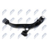 Bras de suspension - Bras des suspension avant pour Chrysler Voyager Iv 00-08 Dodge Caravan 00-08 inférieur droit ZWD-CH-024