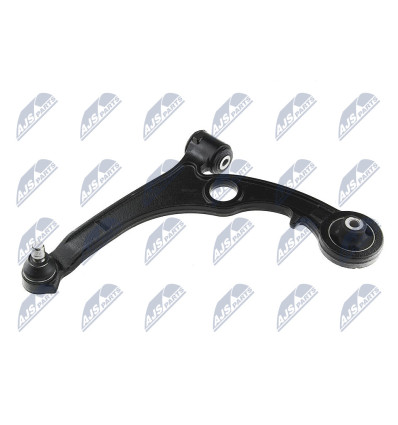 Bras de suspension - Bras des suspension avant pour Fiat Stilo 01-2003-12 Inferieur gauche - Solide ZWD-FT-006