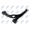 Bras de suspension - Bras des suspension avant pour Fiat Stilo 01-2003-12 Inferieur droit - Solide ZWD-FT-007