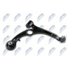 Bras de suspension - Bras des suspension avant pour Fiat Stilo 2003-12- Inferieur droit - Solide ZWD-FT-009