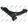 Bras de suspension - Bras des suspension avant pour Fiat Stilo 06 Bravo 07-14 Lancia Delta 08- inférieur gauche ZWD-FT-027