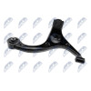 Bras de suspension - Bras des suspension avant pour Kia Rio Iii 05-04 Hyundai Accent Verna 06-01- inférieur gauche ZWD-KA-343