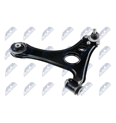 Bras de suspension - Bras des suspension avant pour Mercedes Klasa A W168 97 inférieur droit ZWD-ME-032