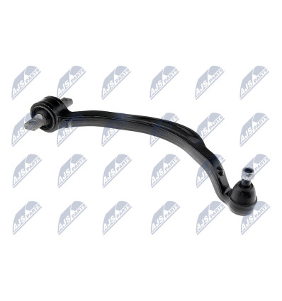 Bras de suspension - Bras des suspension avant pour Mitsubishi Galant 92 Eclipse 95- Inferieur droit Courbe ZWD-MS-015