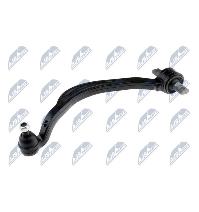 Bras de suspension - Bras des suspension avant pour Mitsubishi Galant 92 Eclipse 95- Inferieur gauche Courbe ZWD-MS-016