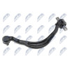 Bras de suspension - Bras des suspension avant pour Mitsubishi Galant 92 Eclipse 95- Inferieur gauche Courbe ZWD-MS-016