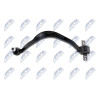 Bras de suspension - Bras des suspension avant pour Mitsubishi Galant 92 Eclipse 95- Inferieur gauche Courbe ZWD-MS-016