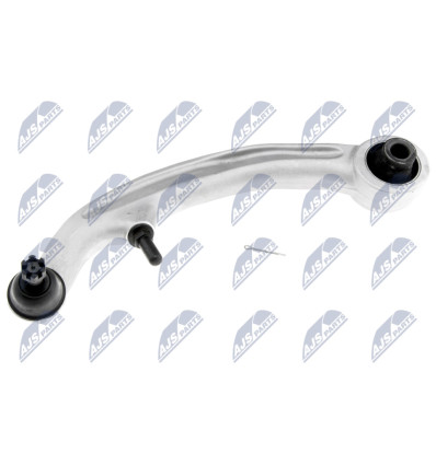 Bras de suspension - Bras des suspension avant pour Nissan 350Z Z33 02-08 Infiniti G35 02-07 Inferieur droit Courbe ZWD-NS-034