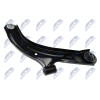 Bras de suspension - Bras des suspension avant pour Nissan Micra K12 02-10 Note E11 05-12 inférieur gauche ZWD-NS-103