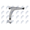 Bras de suspension - Bras des suspension avant pour Opel Vectra C 02 Signum 03 Fiat Croma 05 Saab 9-3 02- inférieur droit ZWD...