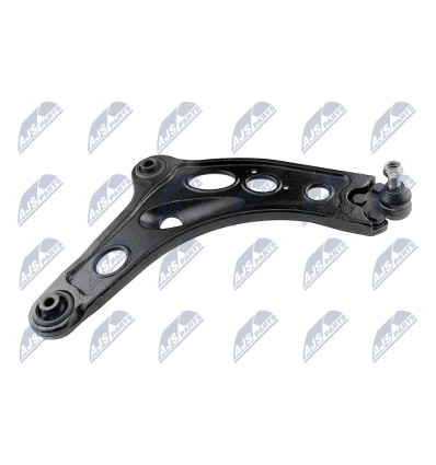 Bras de suspension - Bras des suspension avant pour Renault Trafic 06 Opel Vivaro 06 Nissan Primastar 06- droit ZWD-RE-025