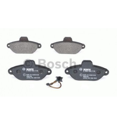 Plaquettes de frein avant Fiat 500 Panda Ford Ka Bosch 